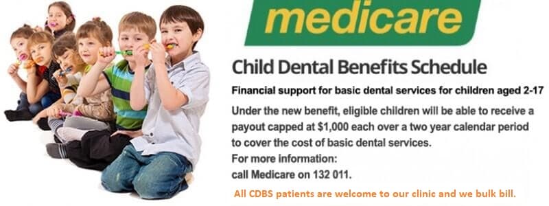 Child Dental Benefits Schedule Templestowe & Manningham